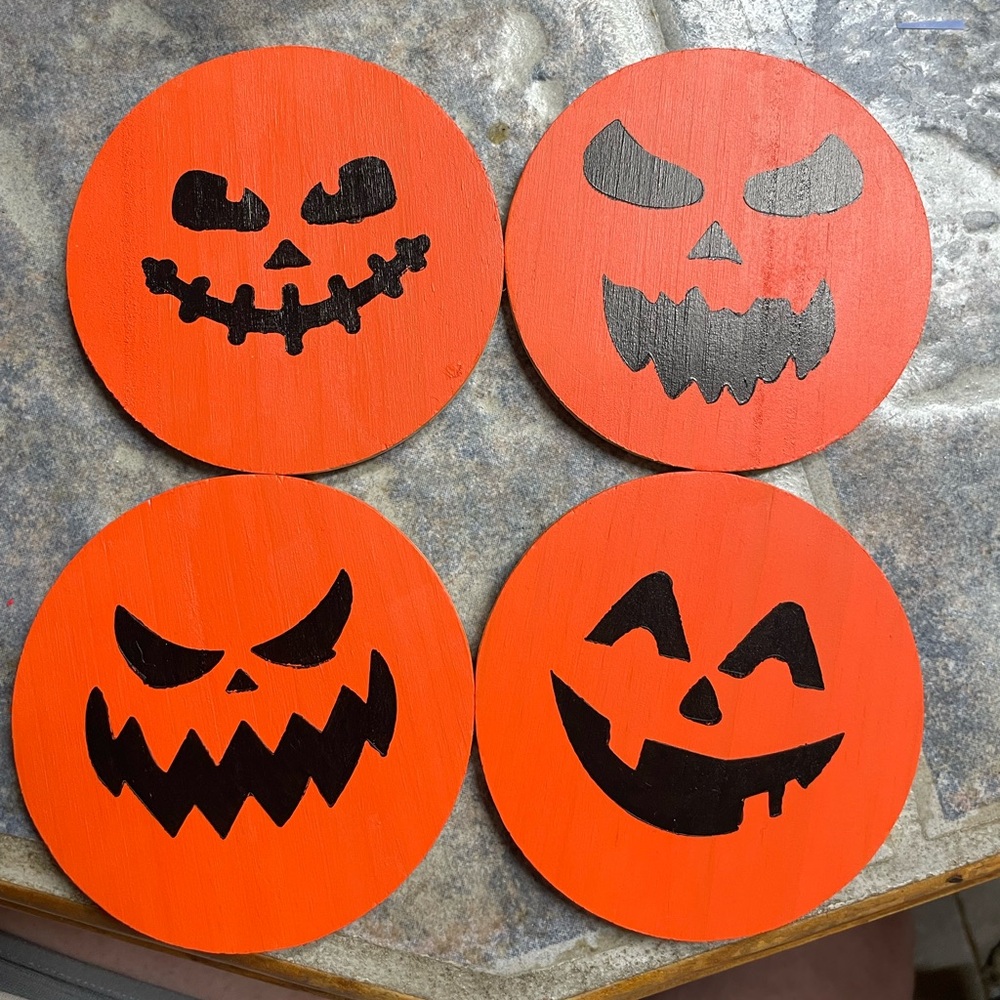 Halloween coasters